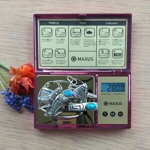 Lot 925 Vintage Sterling Silver Jewelry #opals #Turquoise #Abalone